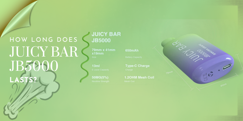 How Long Does A Juicy Bar Really Last? Testing the 5000-Puff Claim How Long Does A Juicy Bar Really Last? Testing the 5000-Puff Claim