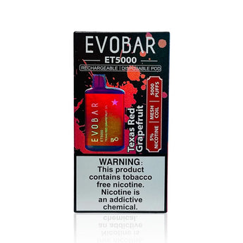 EVO BAR TEXAS EDITION DISPOSABLE VAPE - 5000 PUFFS