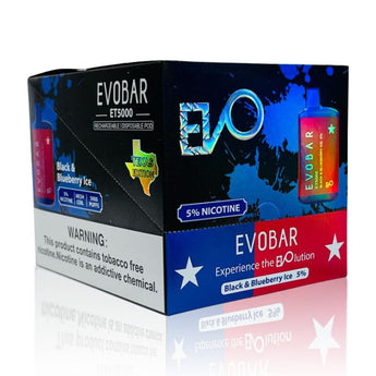 EVO BAR TEXAS EDITION DISPOSABLE VAPE - 5000 PUFFS