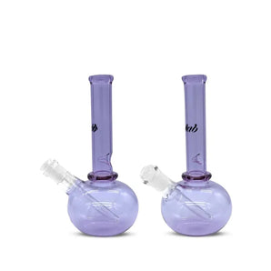 iDAB™ BUBBLE BOTTOM BEAKER WATERPIPE 9.5" - Purple