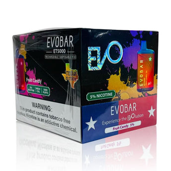 EVO BAR TEXAS EDITION DISPOSABLE VAPE - 5000 PUFFS