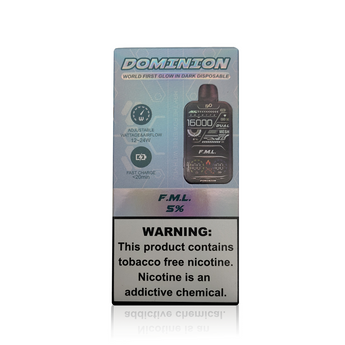 EVO DOMINION DISPOSABLE VAPE - 16000 PUFFS