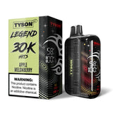 TYSON 2.0 LEGEND DISPOSABLE VAPE - 30000 PUFFS - Apple Melonberry