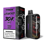 TYSON 2.0 LEGEND DISPOSABLE VAPE - 30000 PUFFS - Frozen Grape