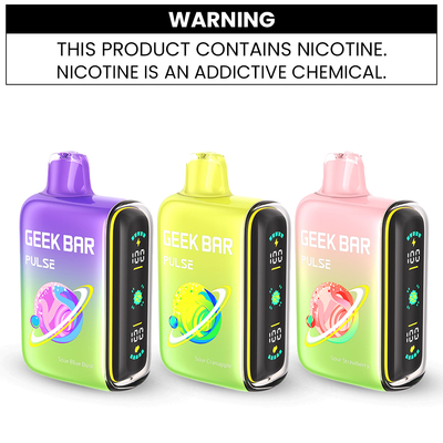 GEEK BAR PULSE DISPOSABLE VAPE - 15000 PUFFS