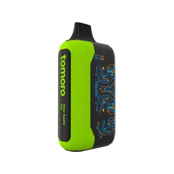 TOMORO D20 Disposable Vape - 50000 PUFFS - Sour Apple Ice
