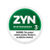 ZYN NICOTINE POUCHES - 3MG - wintergreen