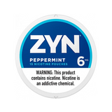 ZYN NICOTINE POUCHES - 6MG - peppermint