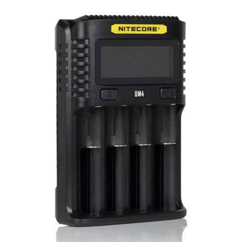NITCORE UM4 4 BAY DIGITAL BATTERY CHARGER - SVAB