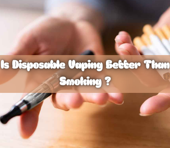 Is disposable vape better than smoking?