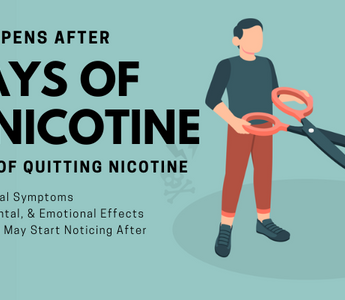 what happens after 3 days of no nicotine?