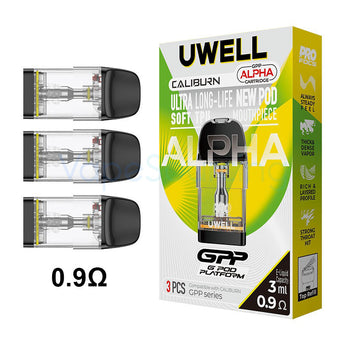 UWELL CALIBURN GPP REPLACEMENT POD/0.9OHM GPP PODS [ TOP FILL ]