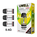UWELL CALIBURN GPP REPLACEMENT POD/0.4OHM GPP PODS [ TOP FILL ]