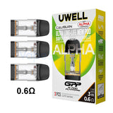 UWELL CALIBURN GPP REPLACEMENT POD/0.6OHM GPP PODS [ TOP FILL ]
