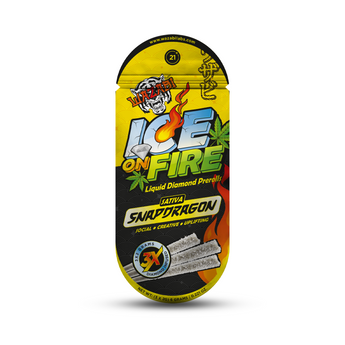 WAZABI EXOTICS ICE ON FIRE LIQUID DIAMOND PREROLLS 2G - 3CT