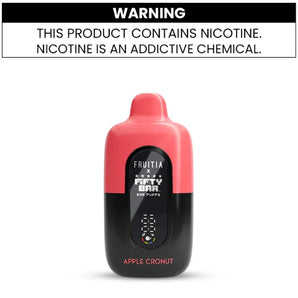 FRUITIA X FIFTY BAR DISPOSABLE VAPE - 20000 PUFFS