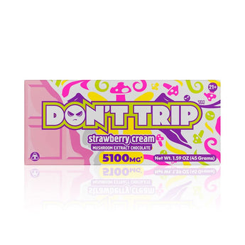 DOZO DON'T TRIP MUSHROOM CHOCOLATE BAR - 5100MG