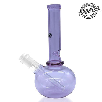 iDAB™ BUBBLE BOTTOM BEAKER WATERPIPE 9.5" - Purple