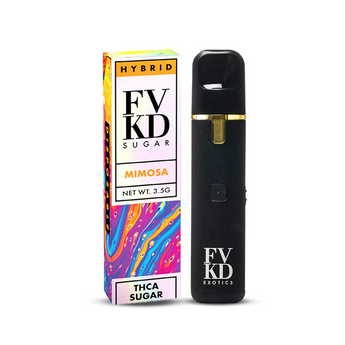 FVKD EXOTICS SUGAR THC-A DELTA VAPE - 3500MG