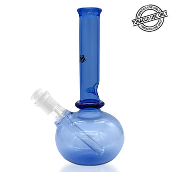 iDAB™ BUBBLE BOTTOM BEAKER WATERPIPE 9.5" - Blue