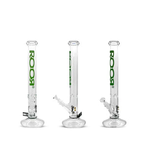 ROOR® CLASSIC STRAIGHT TUBE GREEN WATERPIPE 18" - 18B505B