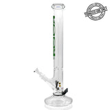 ROOR® CLASSIC STRAIGHT TUBE GREEN WATERPIPE 18" - 18B505B