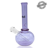 iDAB™ BUBBLE BOTTOM BEAKER WATERPIPE 9.5" - Purple