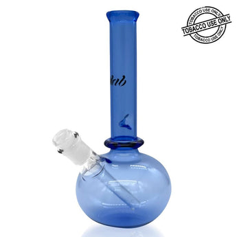 iDAB™ BUBBLE BOTTOM BEAKER WATERPIPE 9.5" - Blue
