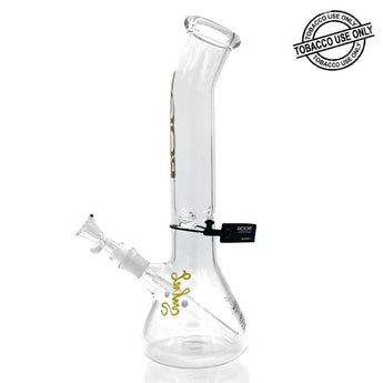 ROOR® CLASSIC BENT NECK BEAKER 5MM WATERPIPE 14" - 14B505B