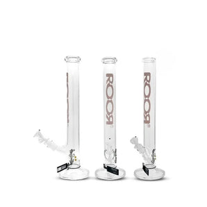 ROOR® CLASSIC STRAIGHT TUBE 5MM WATERPIPE 18" - 18S50N