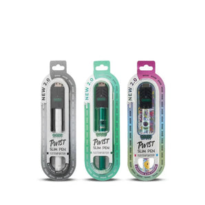 OOZE SLIM TWIST PEN 2.0 FLEX TEMP VAPORIZER - 510 BATTERY