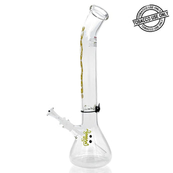 ROOR® CLASSIC BENT NECK BEAKER DAISY WATERPIPE 18" - 18B455B