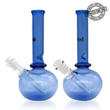 iDAB™ BUBBLE BOTTOM BEAKER WATERPIPE 9.5" - Blue