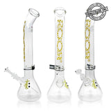 ROOR® CLASSIC BENT NECK BEAKER DAISY WATERPIPE 18" - 18B455B