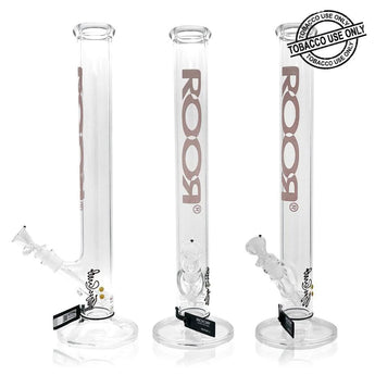 ROOR® CLASSIC STRAIGHT TUBE 5MM WATERPIPE 18" - 18S50N