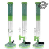 ROOR® TECH FIXED 18” STRAIGHT TUBE WATERPIPE- 18STFP2