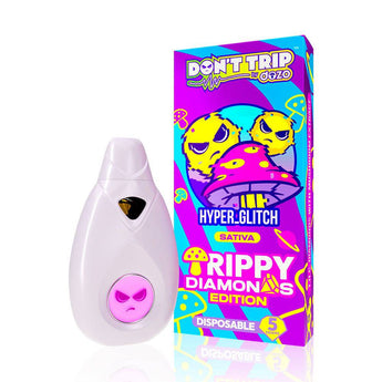 DOZO DONT TRIP MUSHROOM EXTRACT + THC TRIPPY DIAMONDS DELTA VAPE - 5G