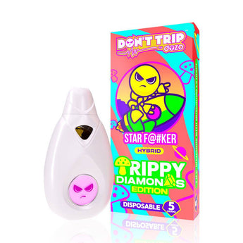 DOZO DONT TRIP MUSHROOM EXTRACT + THC TRIPPY DIAMONDS DELTA VAPE - 5G