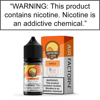 Air Factory Salt E-liquid 30ml - Mango