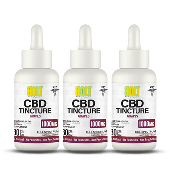 BOLT CBD TINCTURE FULL SPECTRUM - 1000MG