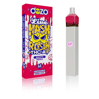 DOZO LIVE HASH ROSIN + THC-A DISPOSABLE VAPE - 2.5G