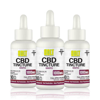 BOLT CBD TINCTURE FULL SPECTRUM - 1000MG