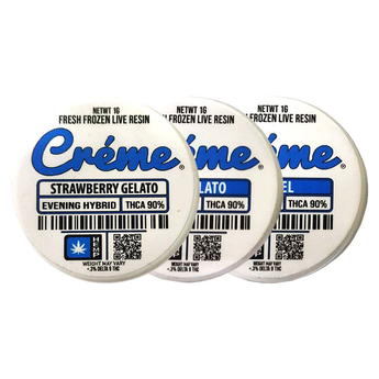 CREME THC-A FRESH FROZEN LIVE RESIN DAB - 1G