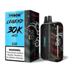 TYSON 2.0 LEGEND DISPOSABLE VAPE - 30000 PUFFS - Clear