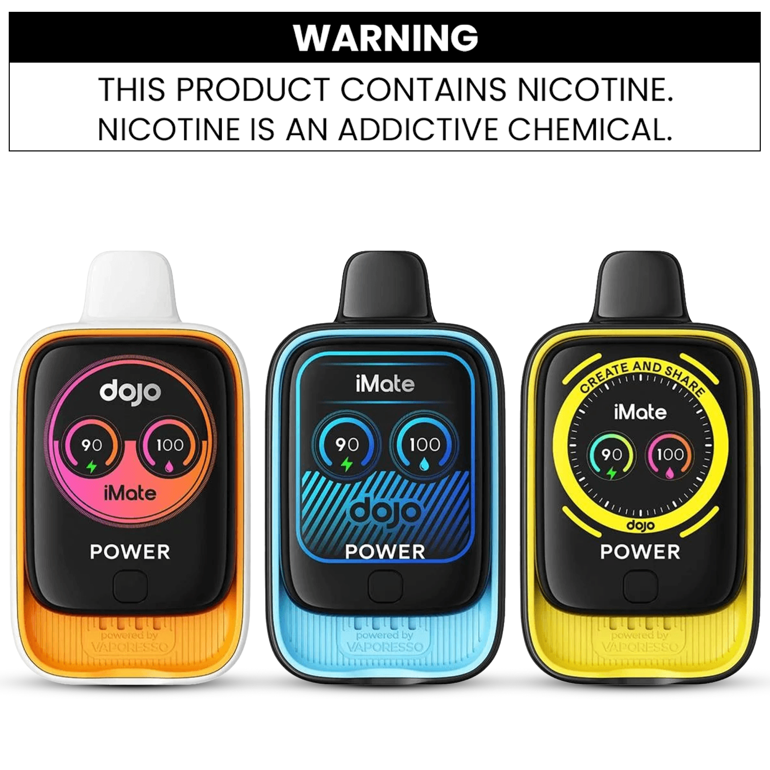 DOJO IMATE X DISPOSABLE VAPE - 20000 PUFFS