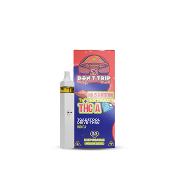 DOZO DONT TRIP MUSHROOM EXTRACT + THC-A DIAMONDS DELTA VAPE - 2.5G