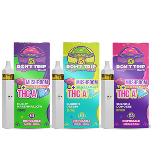 DOZO DONT TRIP MUSHROOM EXTRACT + THC-A DIAMONDS DELTA VAPE - 2.5G