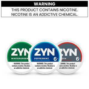 ZYN NICOTINE POUCHES - 6MG