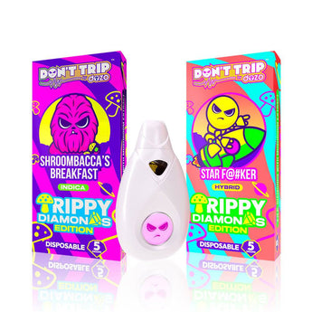 DOZO DONT TRIP MUSHROOM EXTRACT + THC TRIPPY DIAMONDS DELTA VAPE - 5G