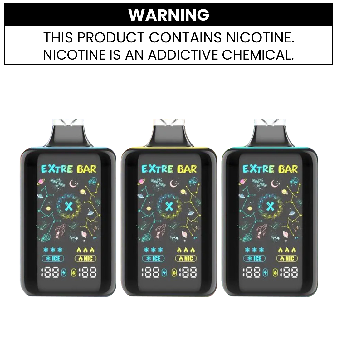 EXTRE BAR DISPOSABLE VAPE - 40000 PUFFS EXTRE BAR DISPOSABLE VAPE - 40000 PUFFS